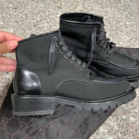 GUCCI WOMEN ANKLE BOOTS SZ 7B - Picture 3 of 12